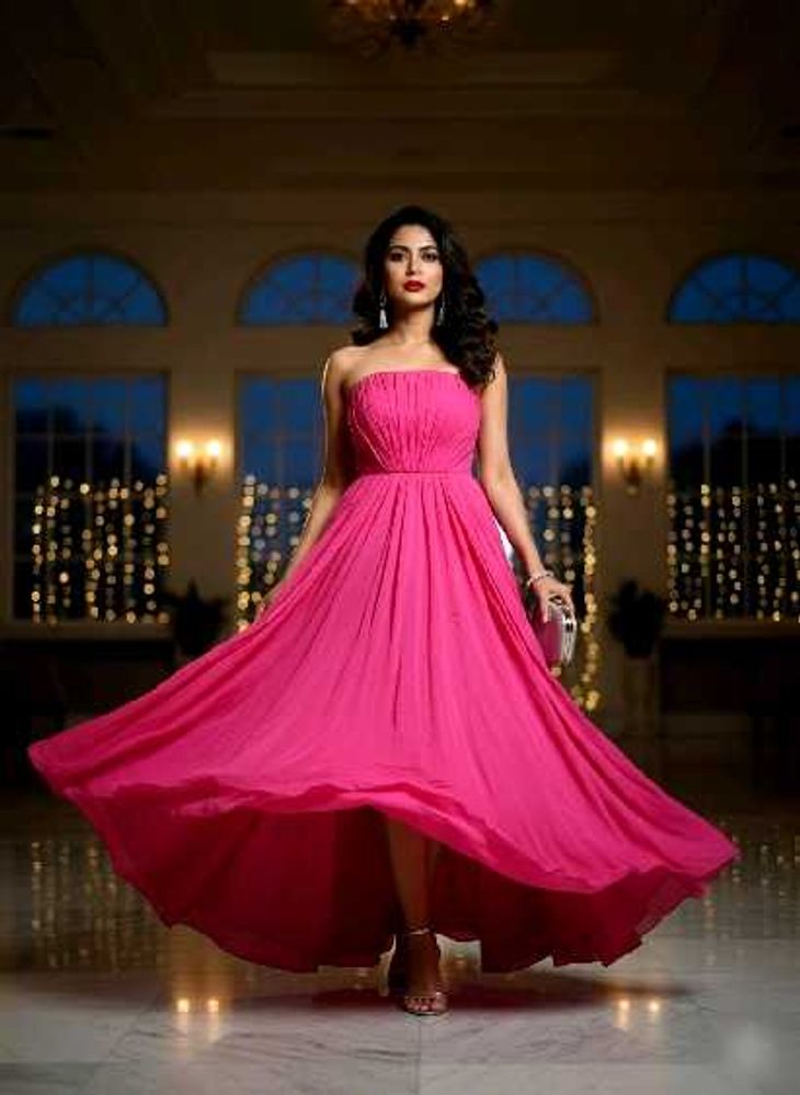 Sonam Kapoor Barbie Tube Style queen Gown