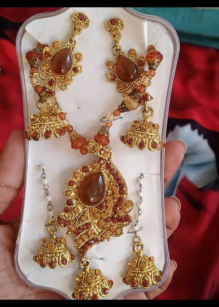 New Polki Jewellery Set