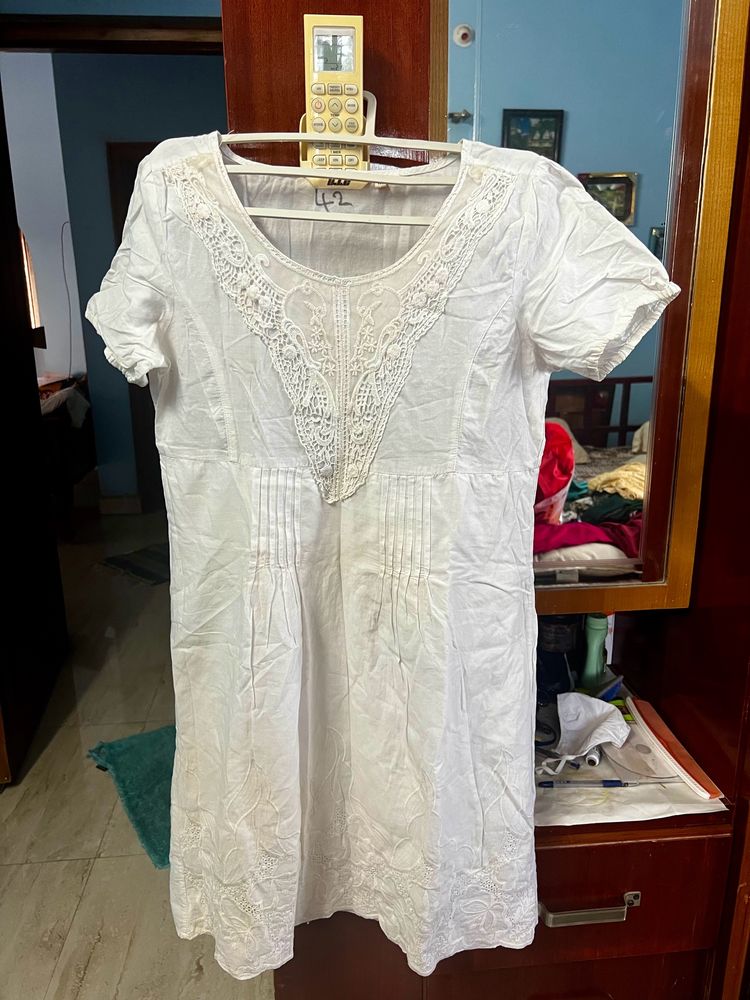 White Dress DJ&amp;C Size M