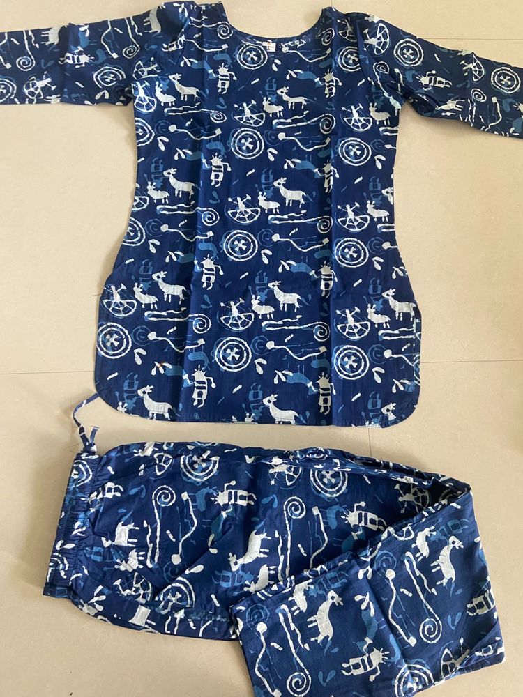 Printed Kurta Set