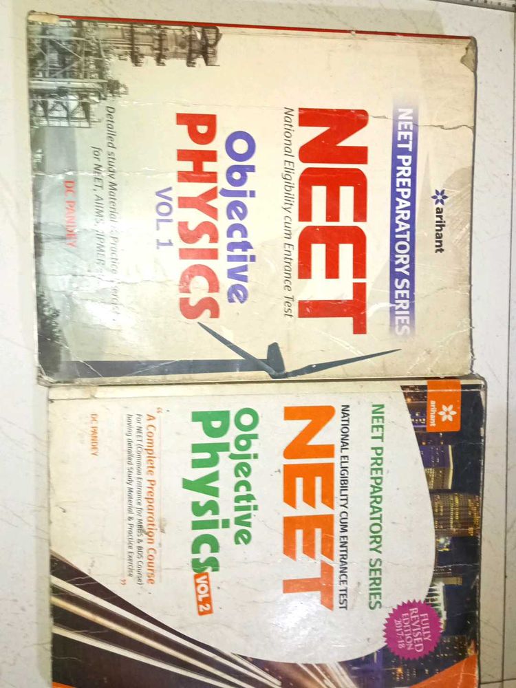 NEET Objective Physics Vol 1 &amp; 2
