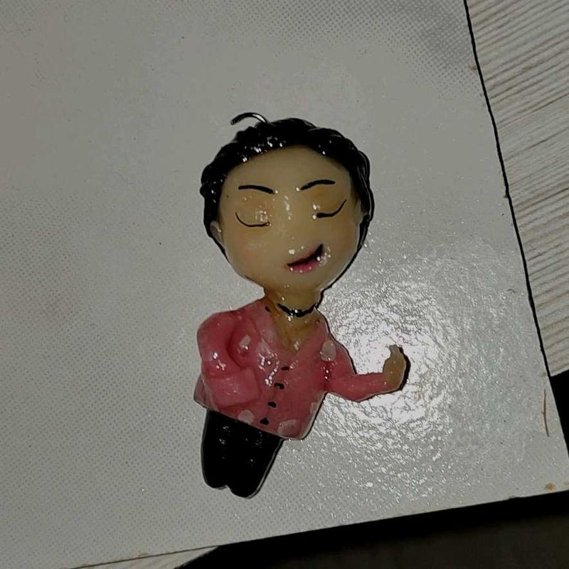 Cute Little Keychain Inspired By &#34;V&#34; From Bts