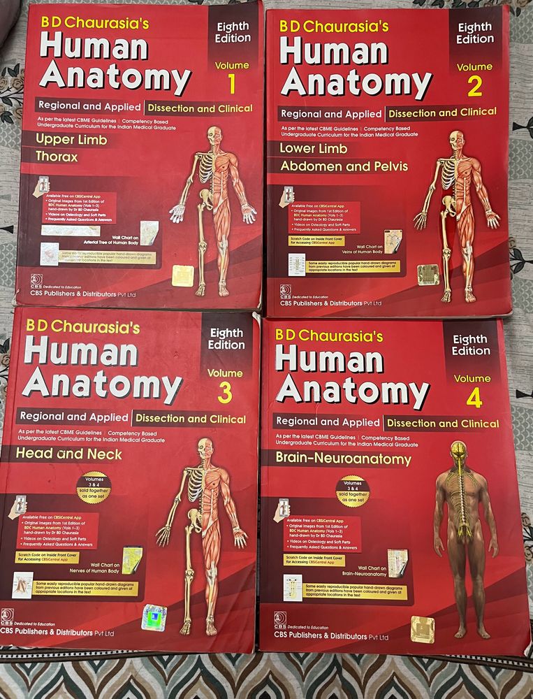 BD CHAURASIA(BDC) Anatomy