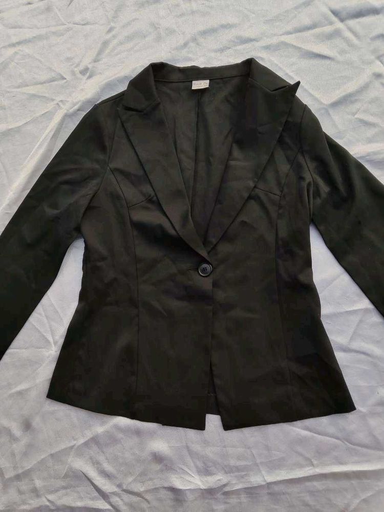 Classic Black Blazer