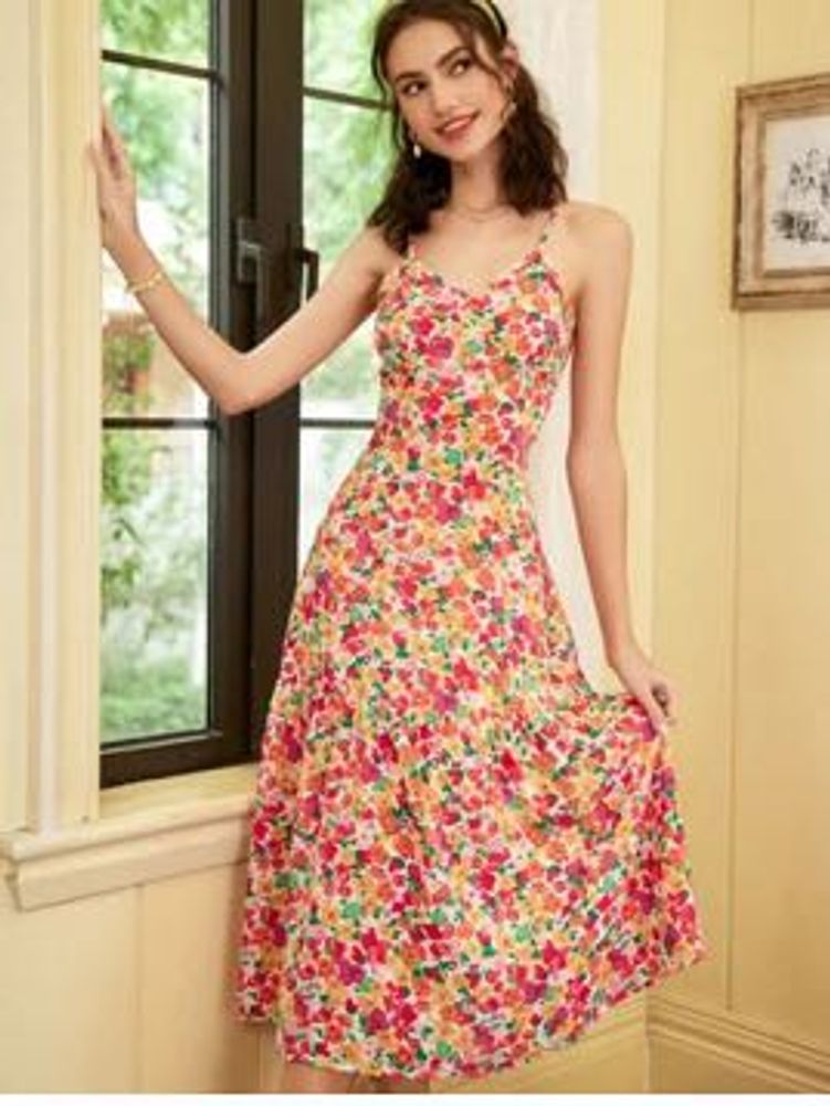 Floral Print Sundress