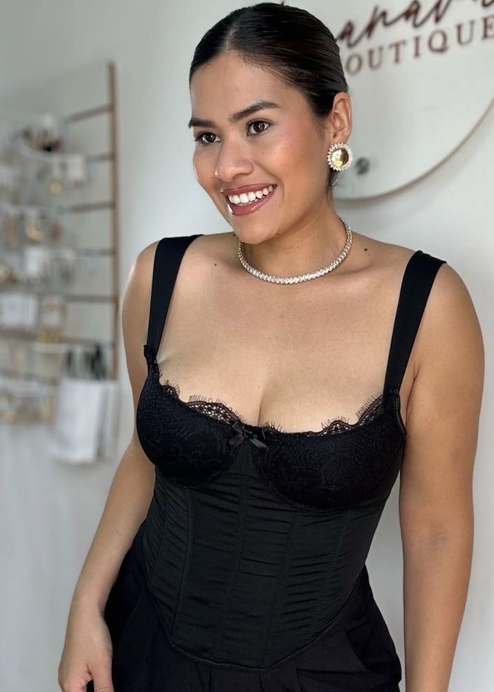 Y2K Boned Corset Top (negotiable)