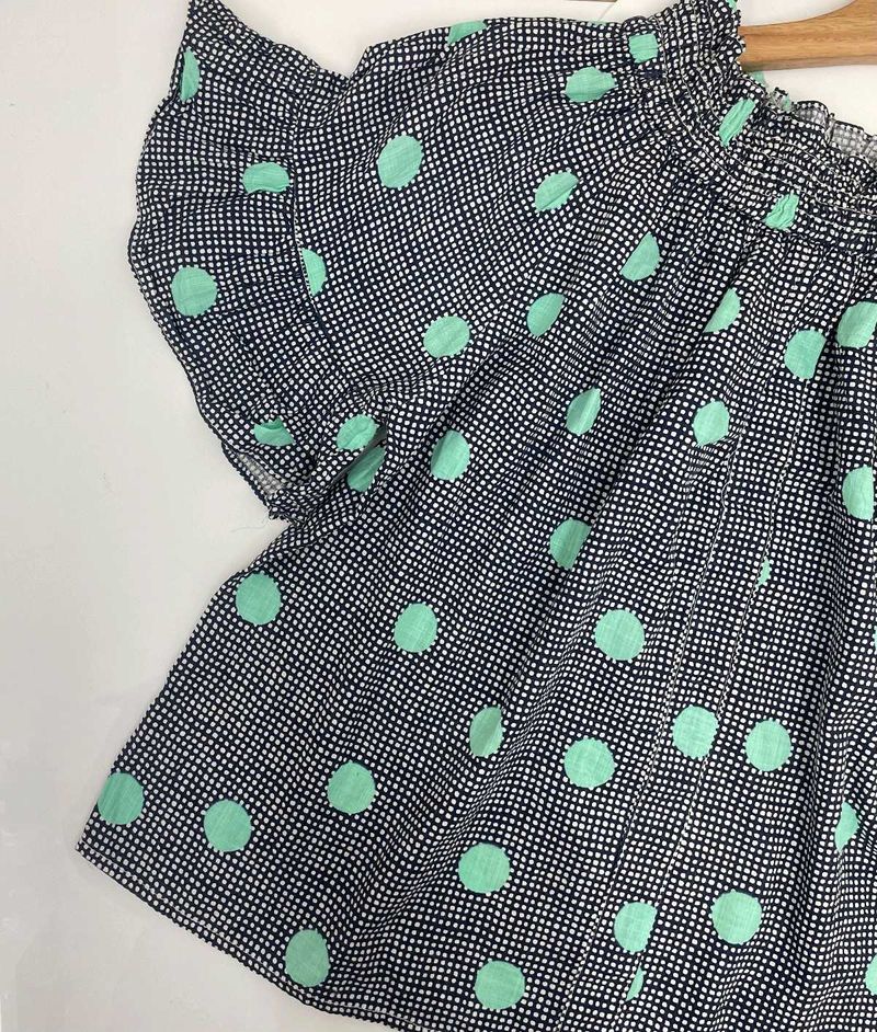 Patterned Off-Shoulder Top