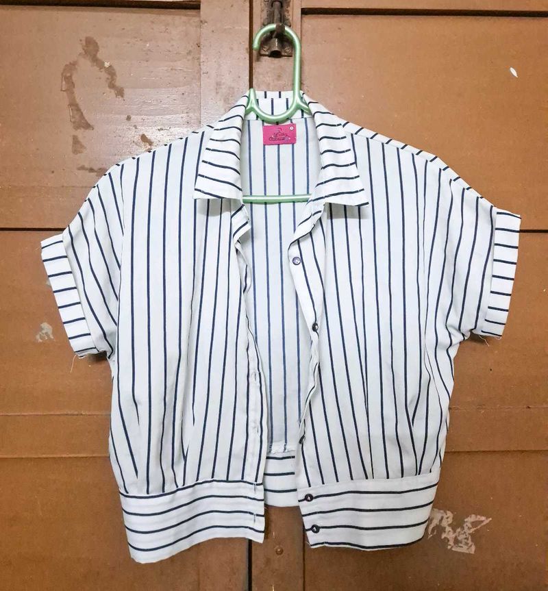 Striped Short Sleeve Shirt