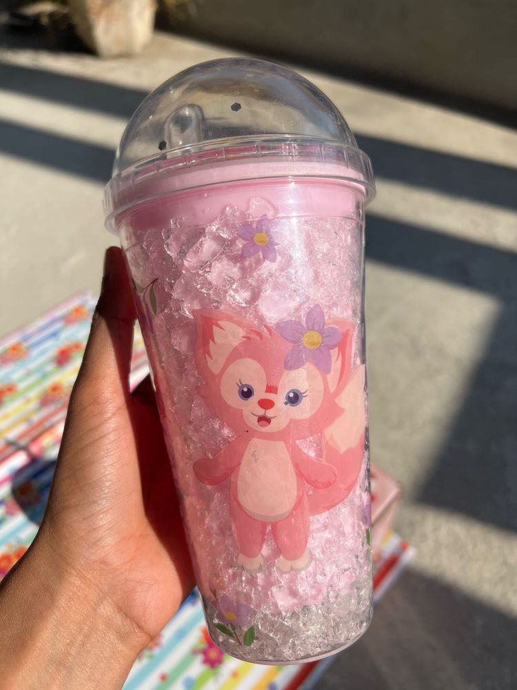 Cute Pink LingnaBell Cup