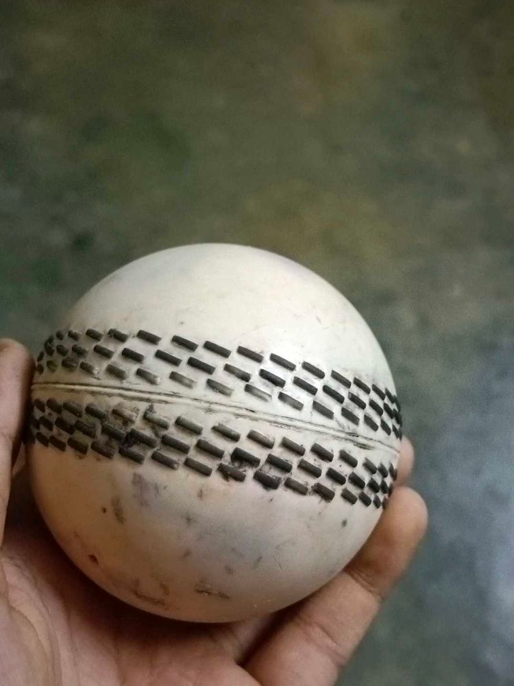 Used Cricket Ball
