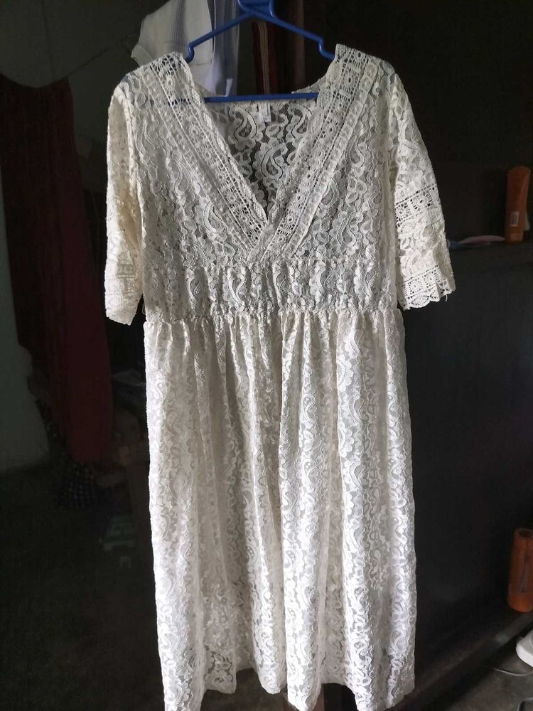 Lace Midi Dress