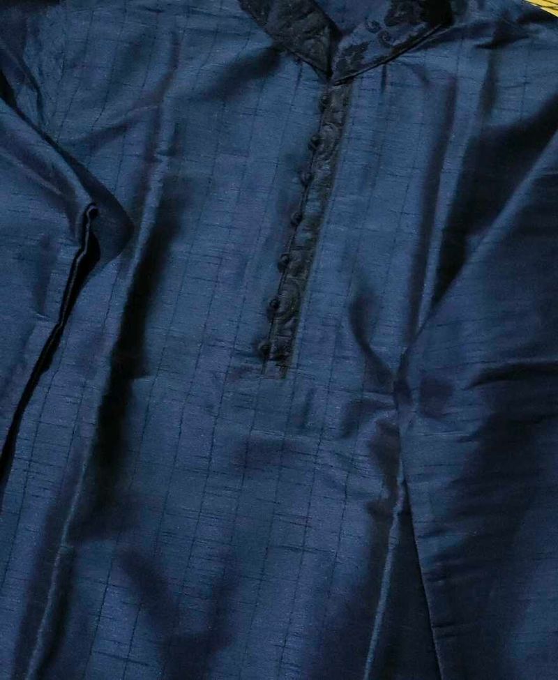 Navy Blue Kurta