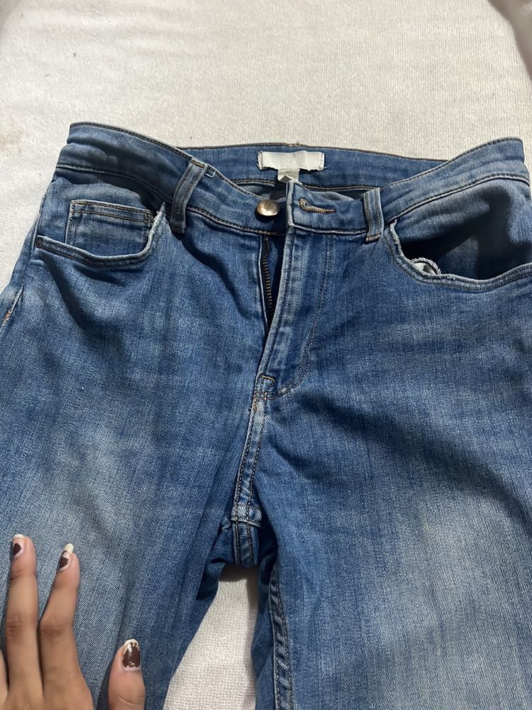 H&amp;M Ankle LENGHT Jeans ! Size 36p