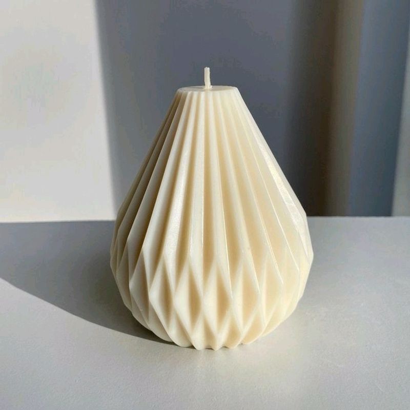 Pack of 2 Soy Candle in Pear shape
