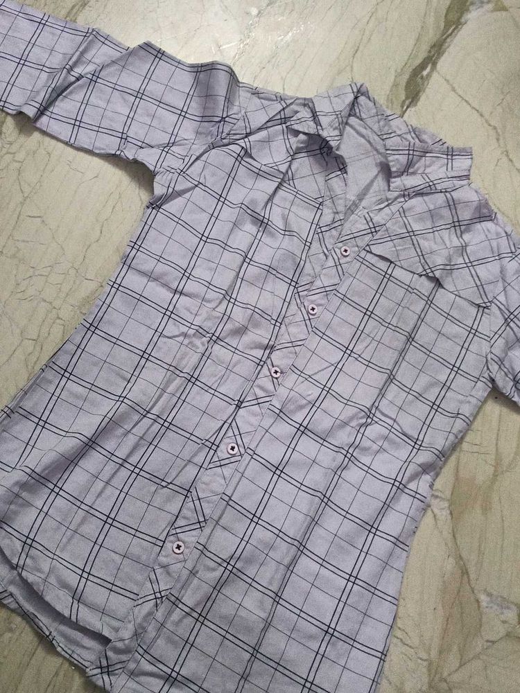 Checked Casual Shirt