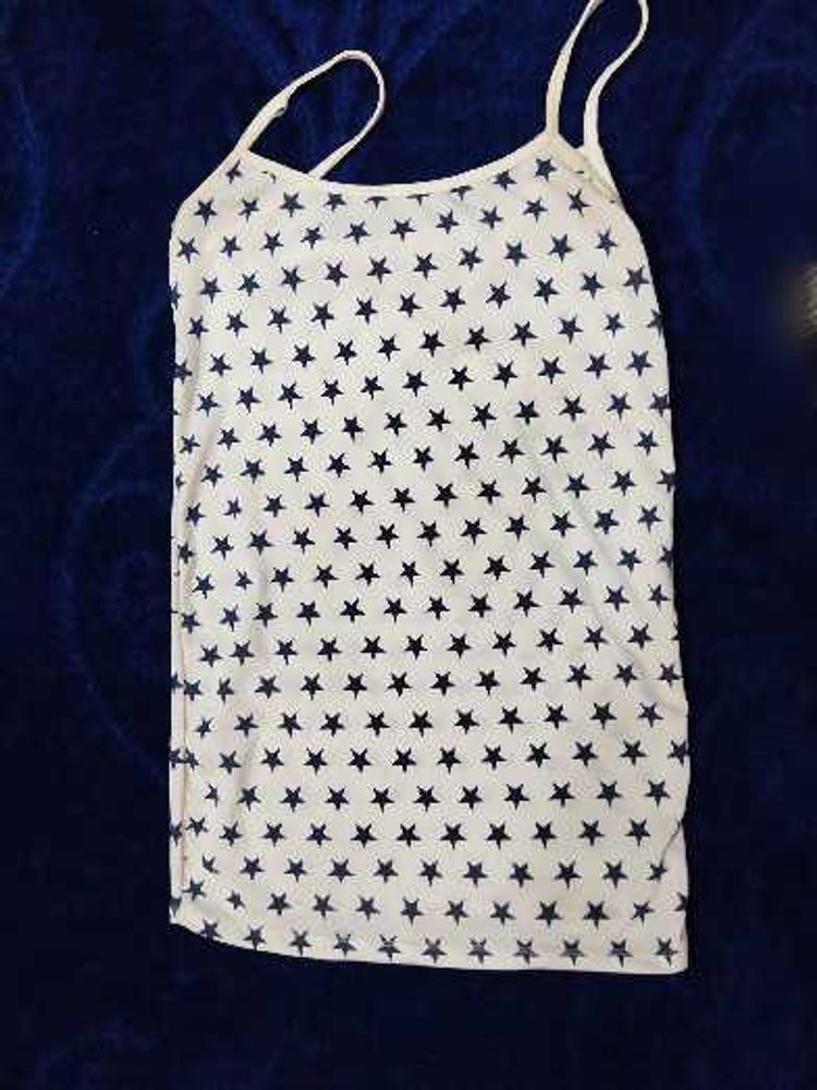 Star Print Tank Top