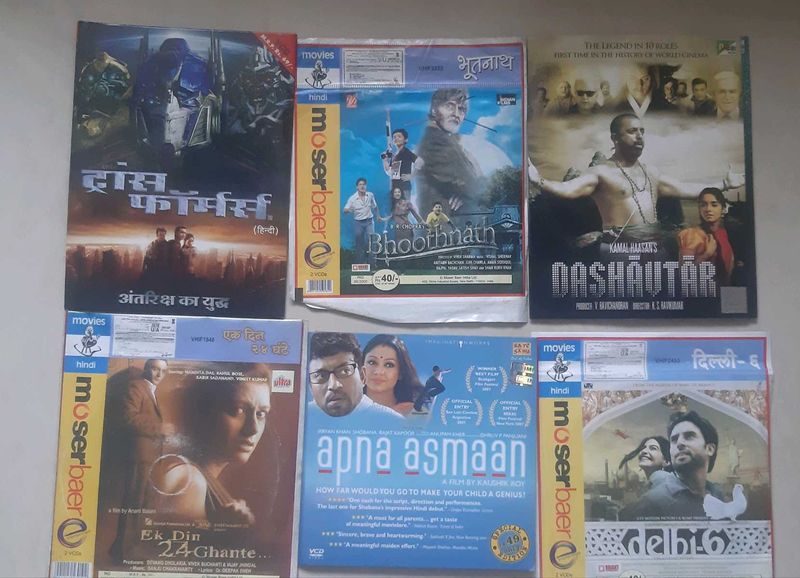 5 Hindi Movies DVD Bundle