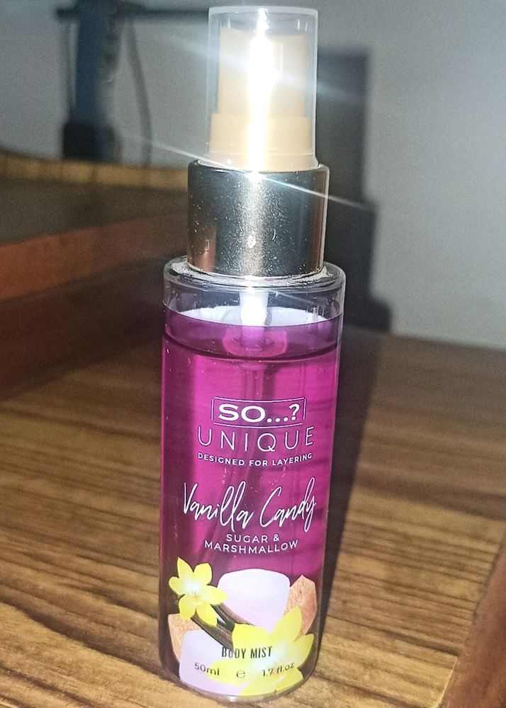 Vanilla Candy Mist, So..? Unique (Unused)
