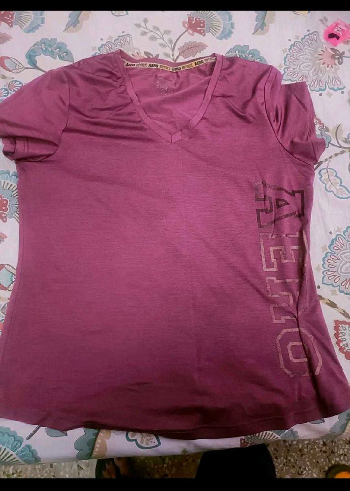 Combo Of Smart T Shirt Style TOps In L 40 Size