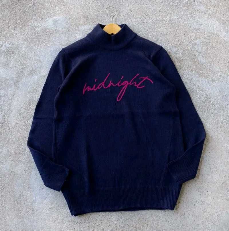 Midnight orignal b Blue Knit Sweater