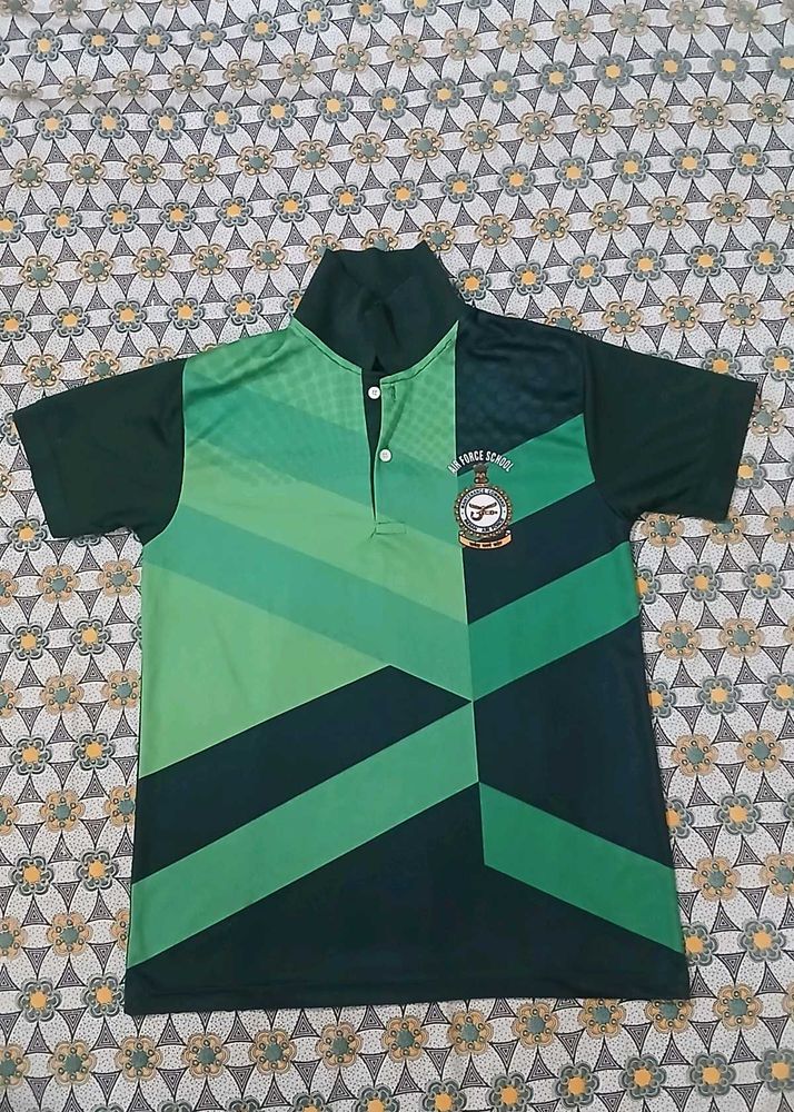 Green athletic national T-Shirt