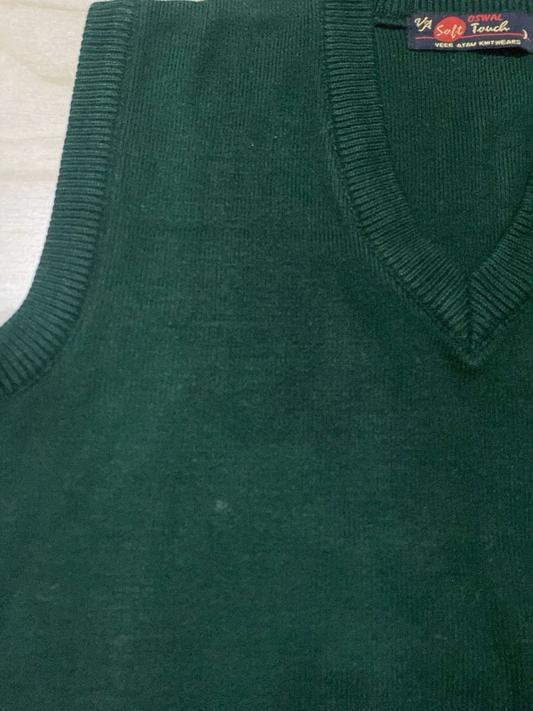 DPS school uniform vest sweater
