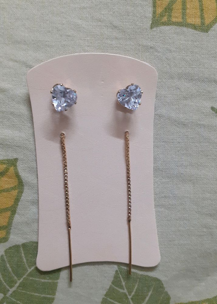 Heart shaped danglers