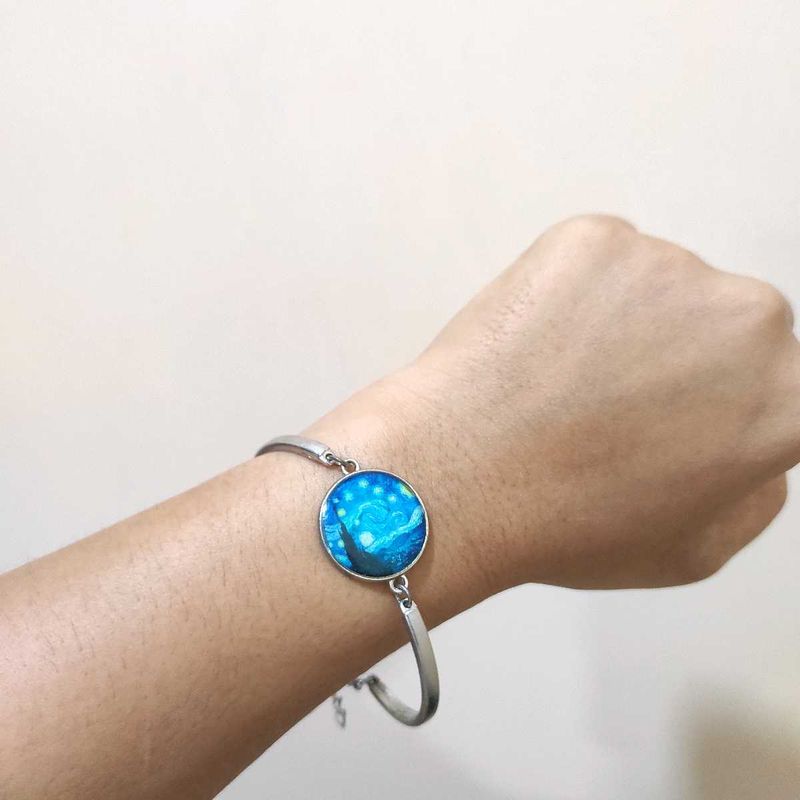 Starry Night resin Unisex Bracelet