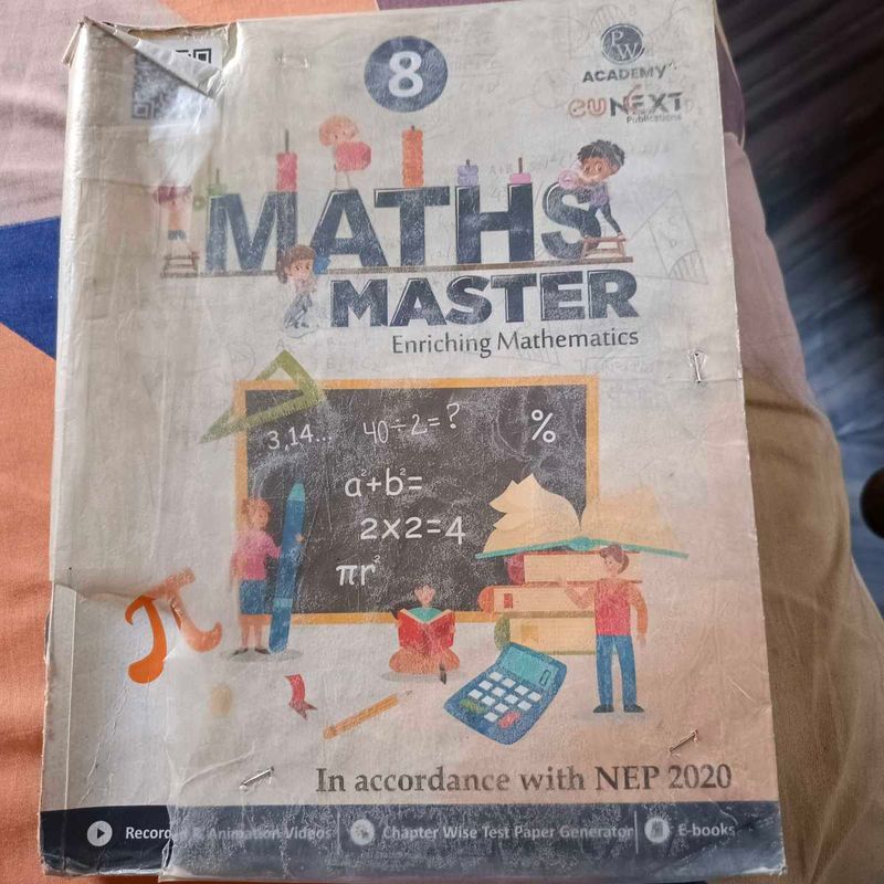 PW 8th Maths Science Textbooks