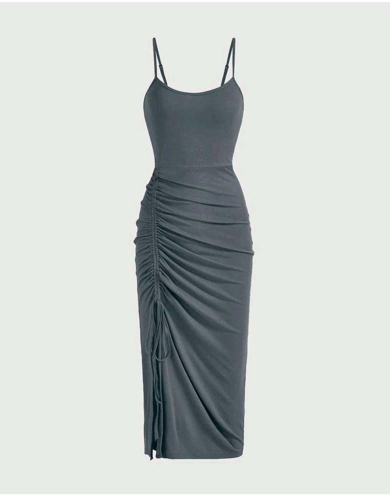 Gray Bodycon Dress