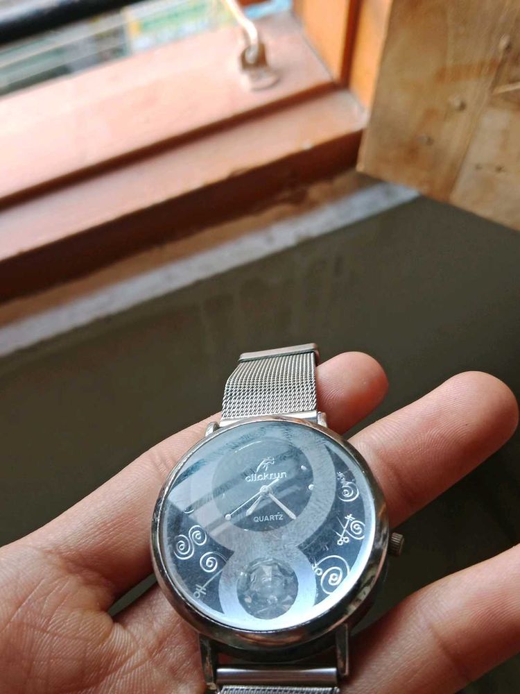 A Watch With Messed Up Bracelet