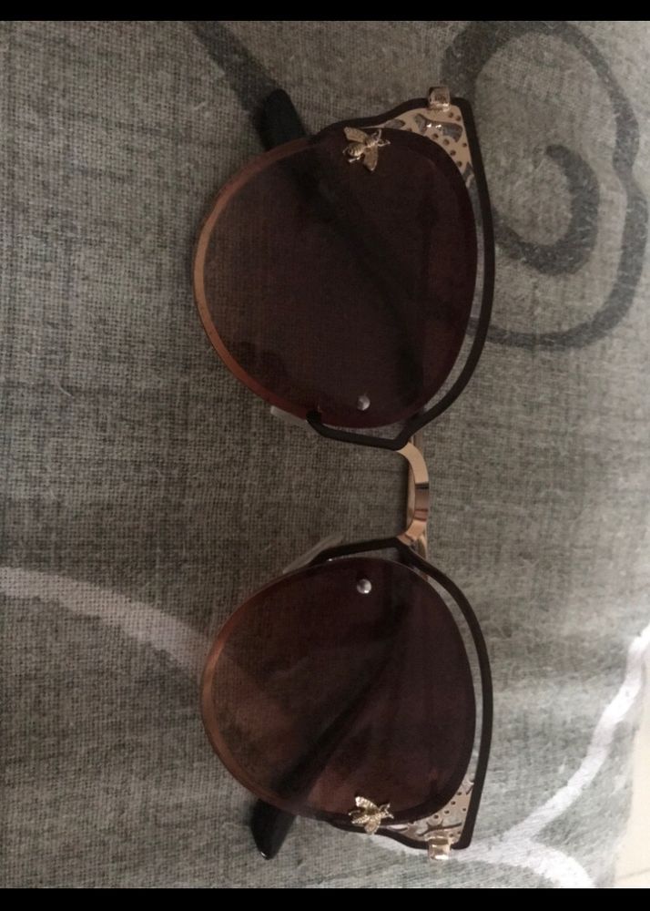 Brown Cat Eye Sunglasses