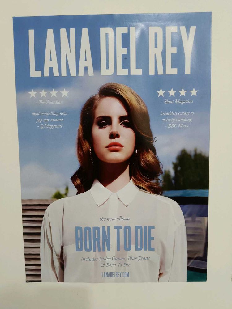 Lana Del Rey (Born to Die) Poster
