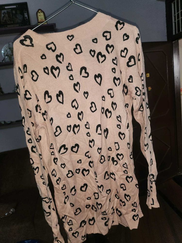 Heart Print Top