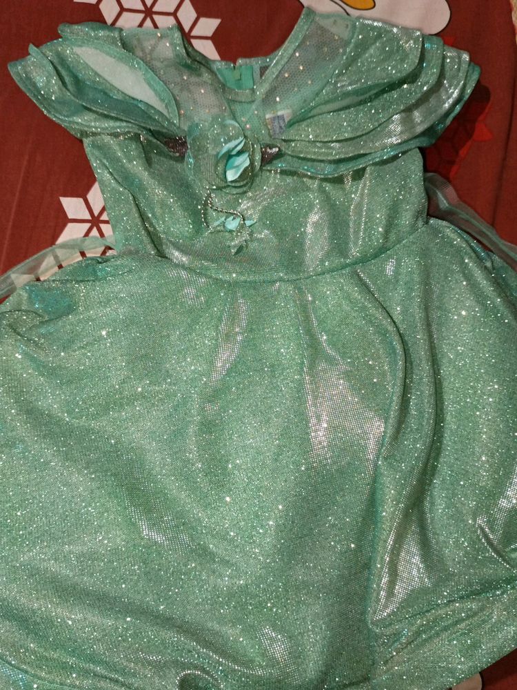 Sparkly Green Dress