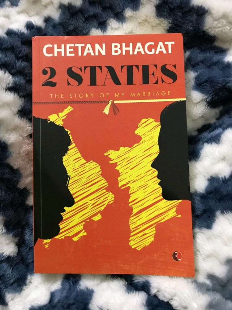 🆕 2 States Book By Chetan Bhagat Paperback