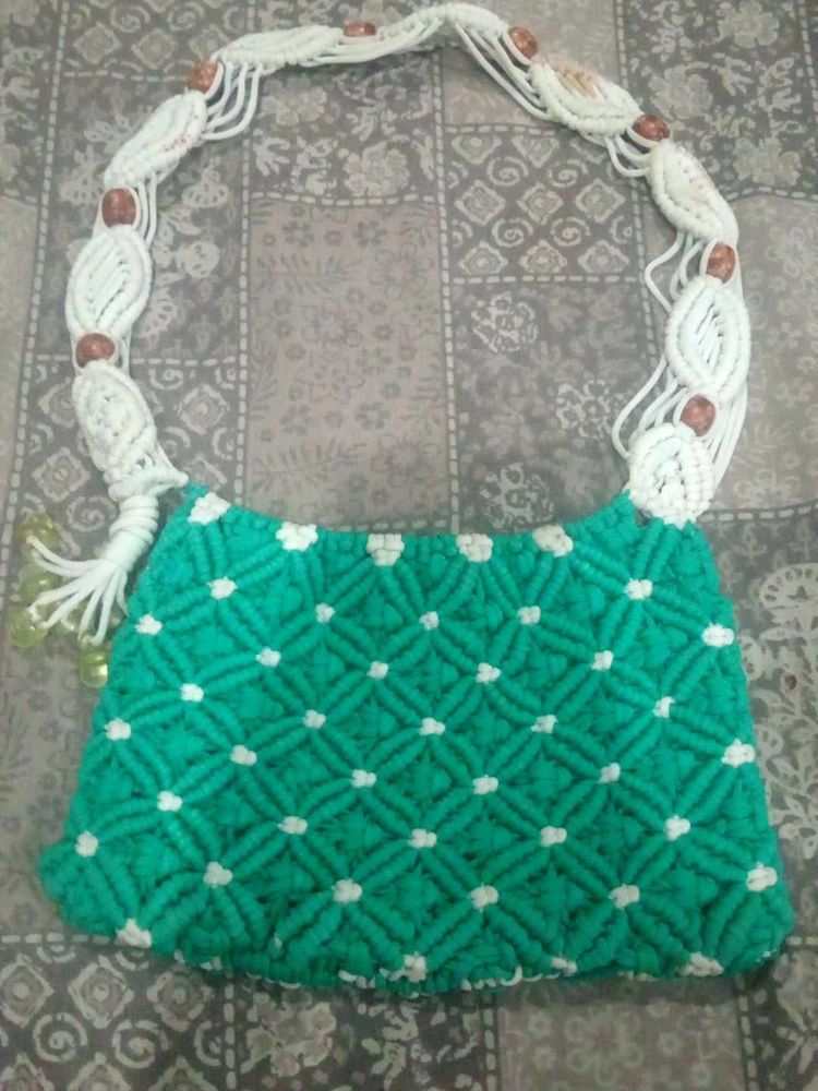 Macrame Women&#39;s Fashionable Purse 👜