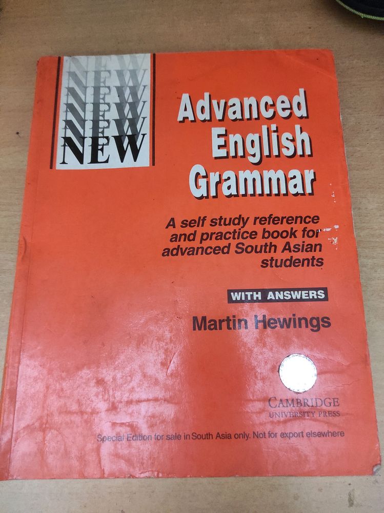 Advanced English Grammar Book