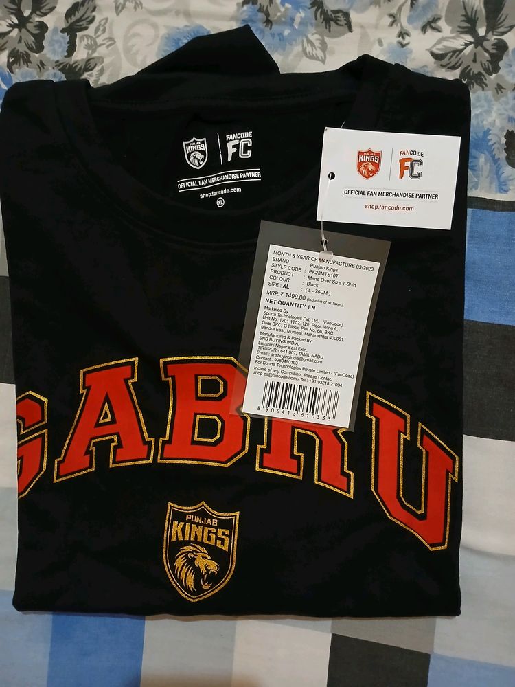 Punjab Kings Official T-Shirt