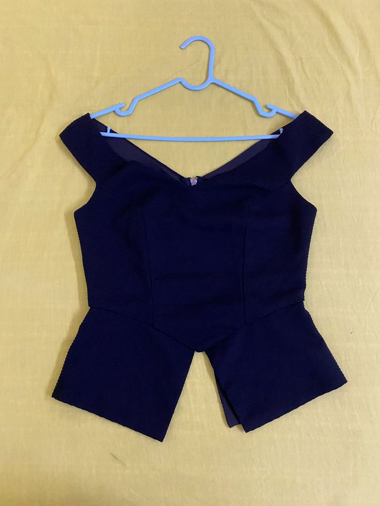 Beautiful Off shoulder Black Top Bust 32-34