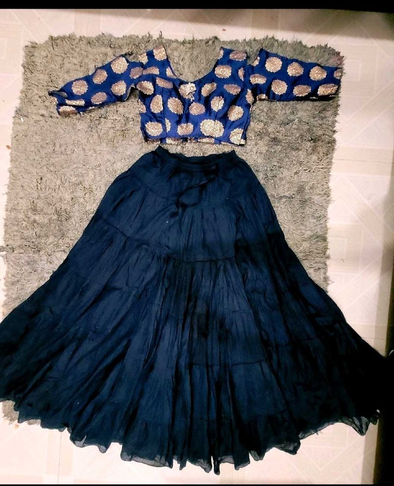 ethnic skart &amp; top set