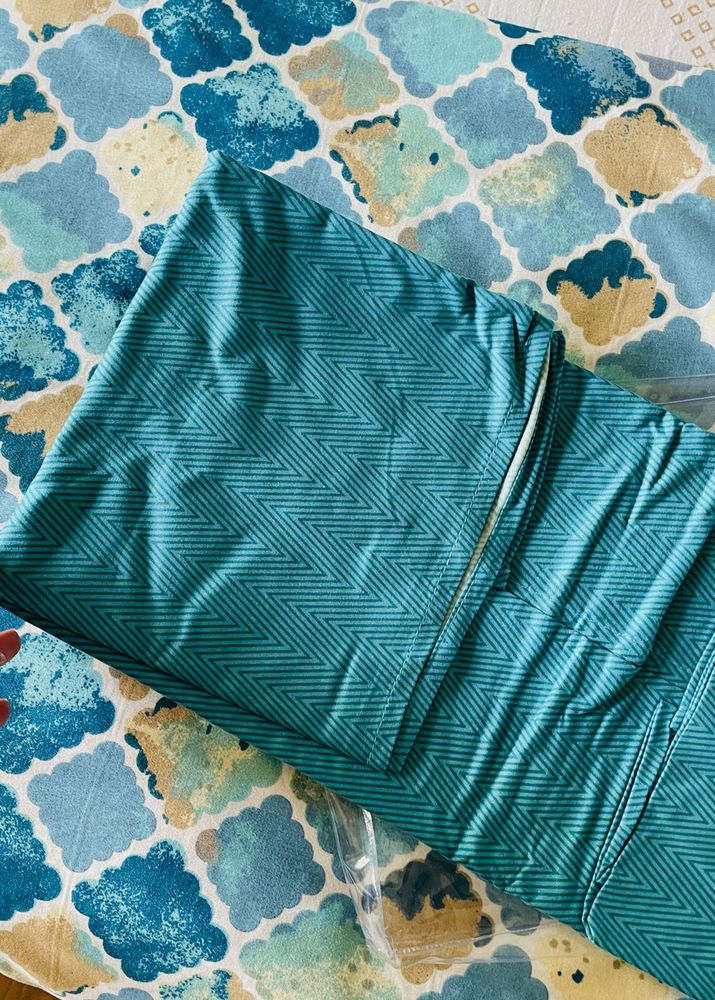 Single Bed sheet With Curtain