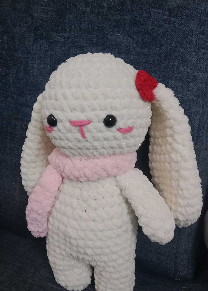 Handmade Crochet Cute Plush Bunny