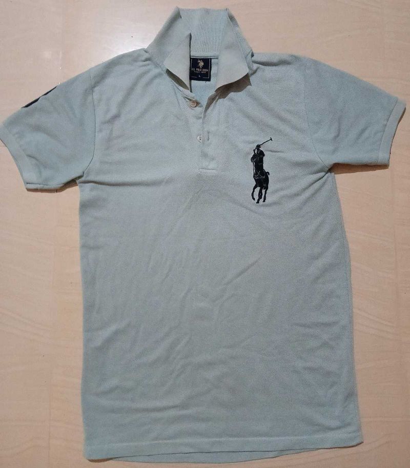 US Polo Assn Regular Fit Cotton T shirt For Men-L