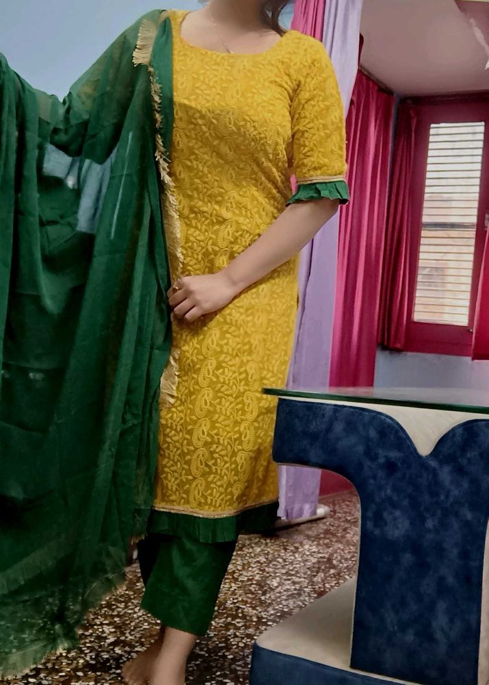 Chikankari Kurta Set