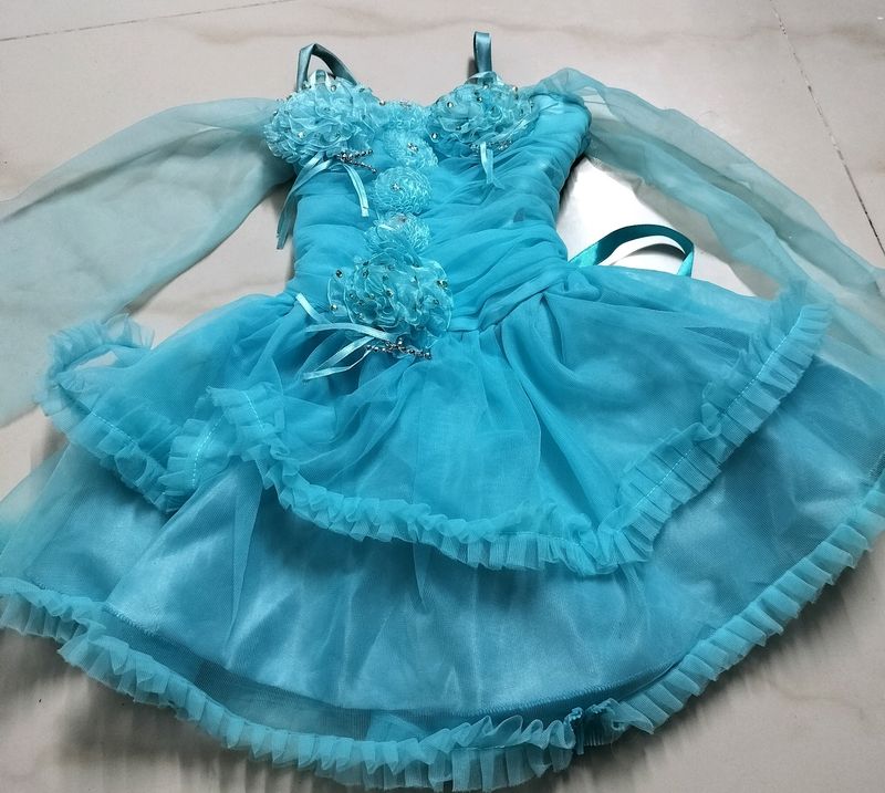 **Price Drop**Angel Cinderella Baby Girls Frock