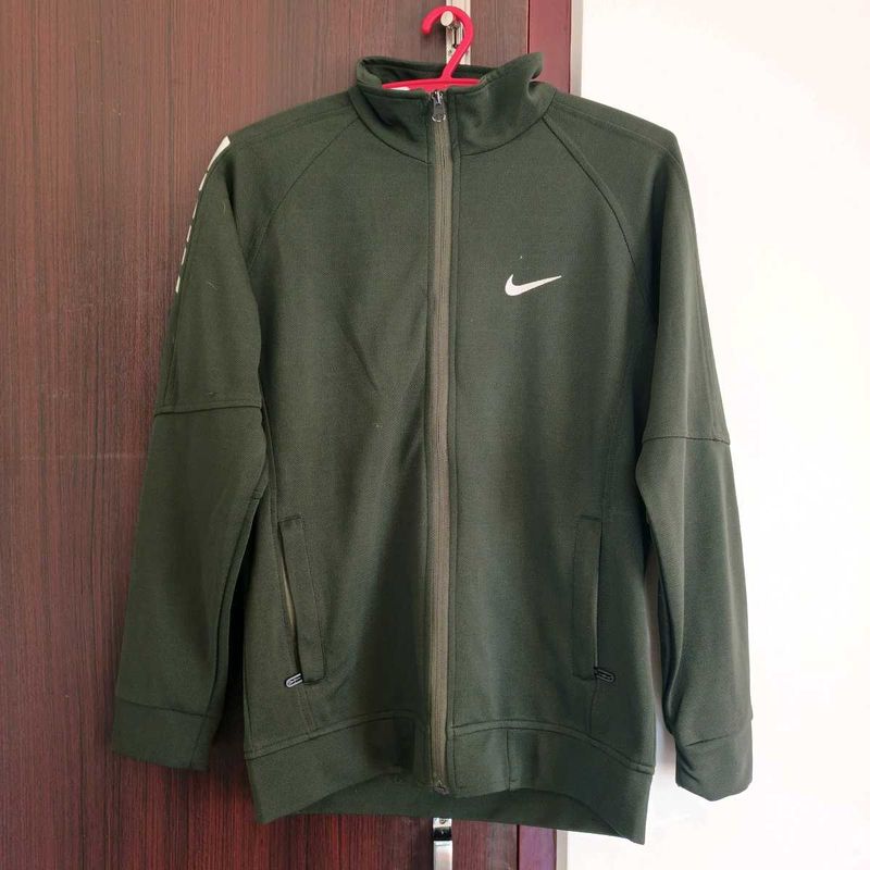 Nike Olive Green Track Jacket