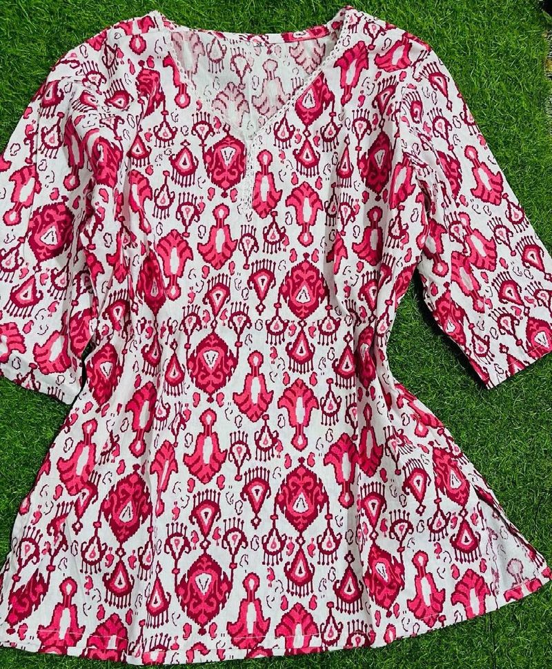 short cotton Kurti M size Unused Brand New