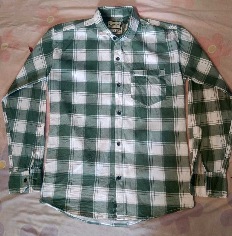 Evergreen Charm Classic Checkered Shirt