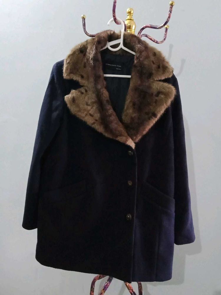Fur Collar Coat